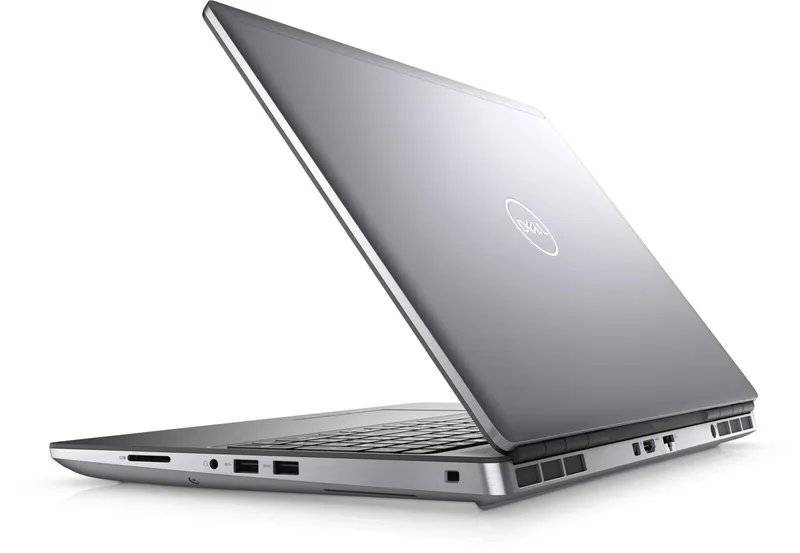 Dell Precision 7560 – boční pohled na porty