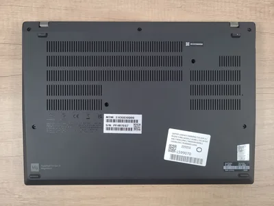 Reálná fotografie – Notebook Lenovo ThinkPad T14 Gen 3 – Ryzen 5 PRO 6650U, 16 GB, 256 GB SSD NVMe, Radeon 660M, WUXGA, Windows 11 Pro