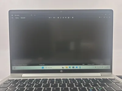 Reálná fotografie – Notebook HP ProBook 445 G9 – Ryzen 5 5625U, 16 GB, 256 GB SSD NVMe, FHD, Windows 11 Pro