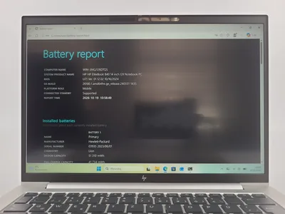 Reálná fotografie – Notebook HP EliteBook 840 G9 – i5-1245U, 16 GB, 512 GB SSD NVMe, WUXGA, Windows 11 Pro