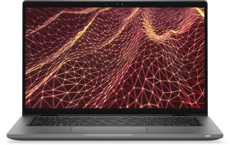 Dell Latitude 7430 – pohled zepředu s klávesnicí