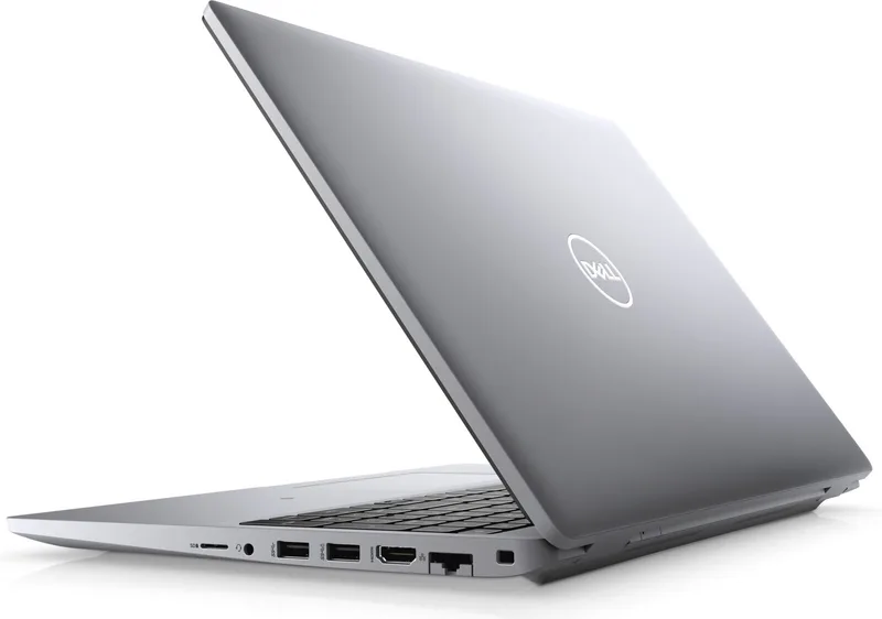 Dell Precision 3560 -- levý boční profil se dvěma porty Thunderbolt 4
