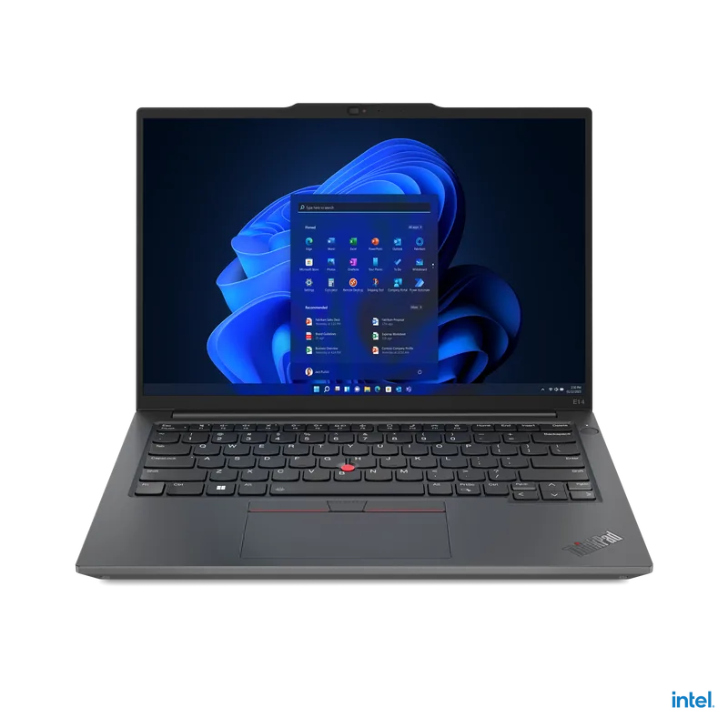Lenovo ThinkPad E14 Gen 5 – boční pohled na notebook