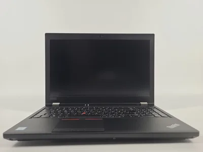 Reálná fotografie – Pracovní stanice Lenovo ThinkPad P52 – i7-8850H, 32 GB, 512 GB SSD NVMe, Quadro P3200, FHD, Windows 11 Pro