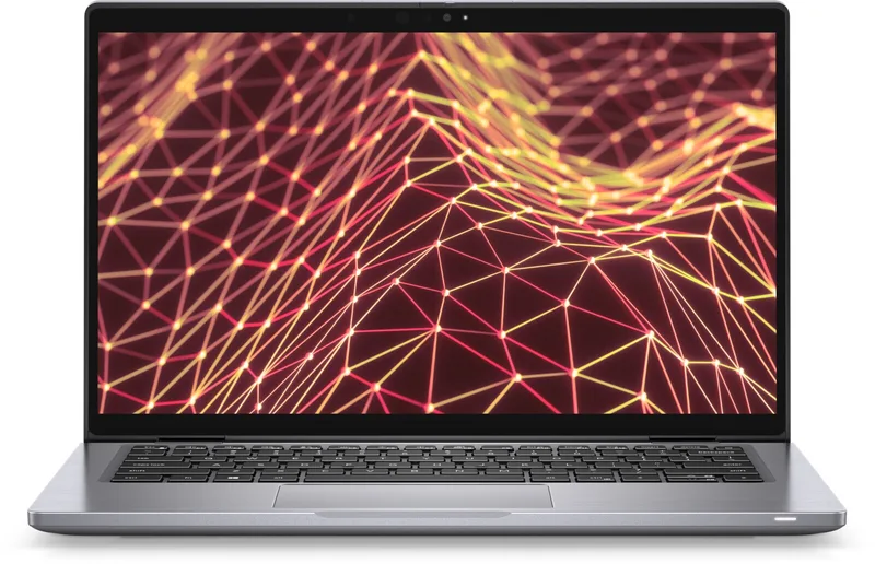 Dell Latitude 7330 – pohled zepředu s otevřeným displejem