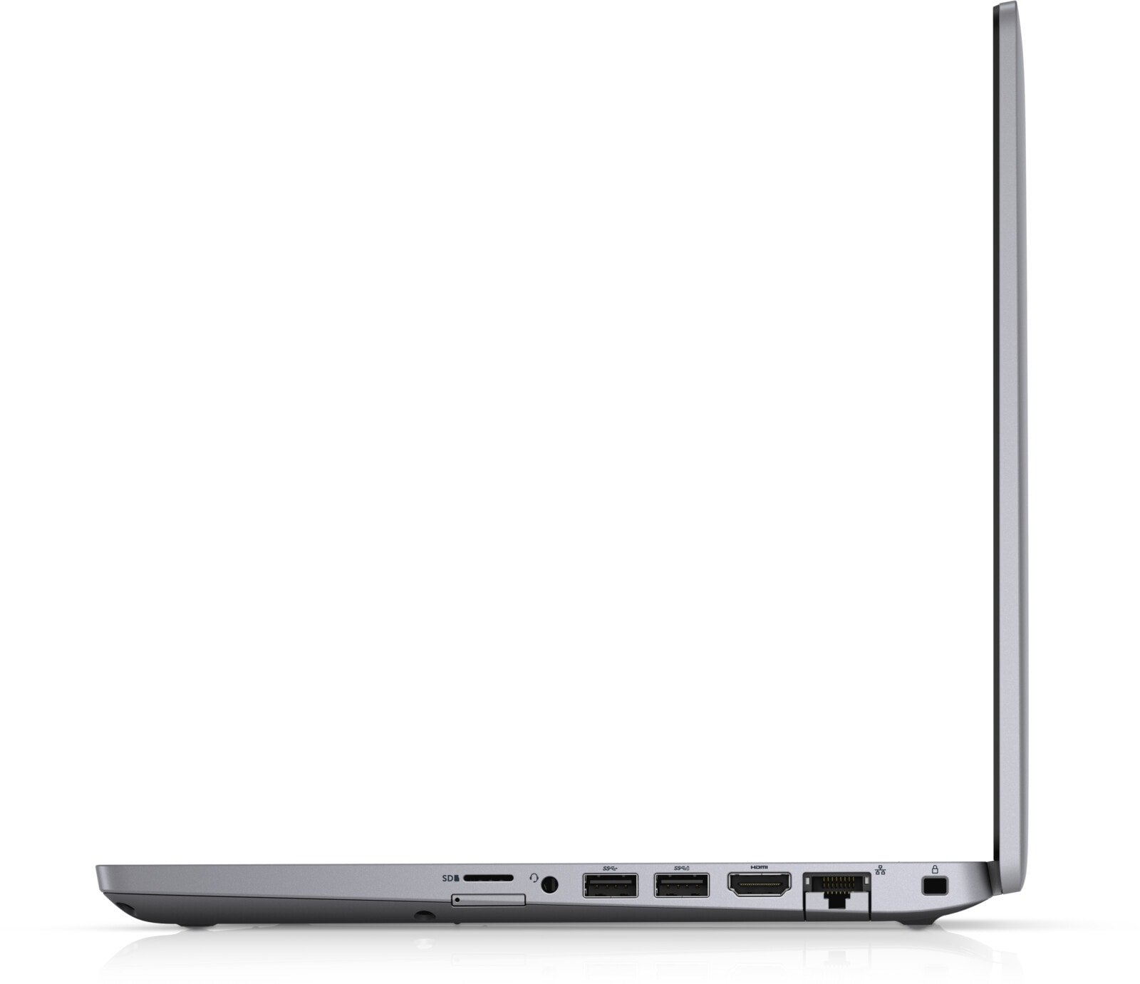 Dell Latitude 5410 – boční profil s řadou konektorů