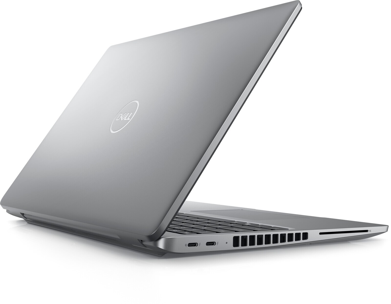 Dell Latitude 5540 -- levý boční profil se dvěma porty Thunderbolt 4