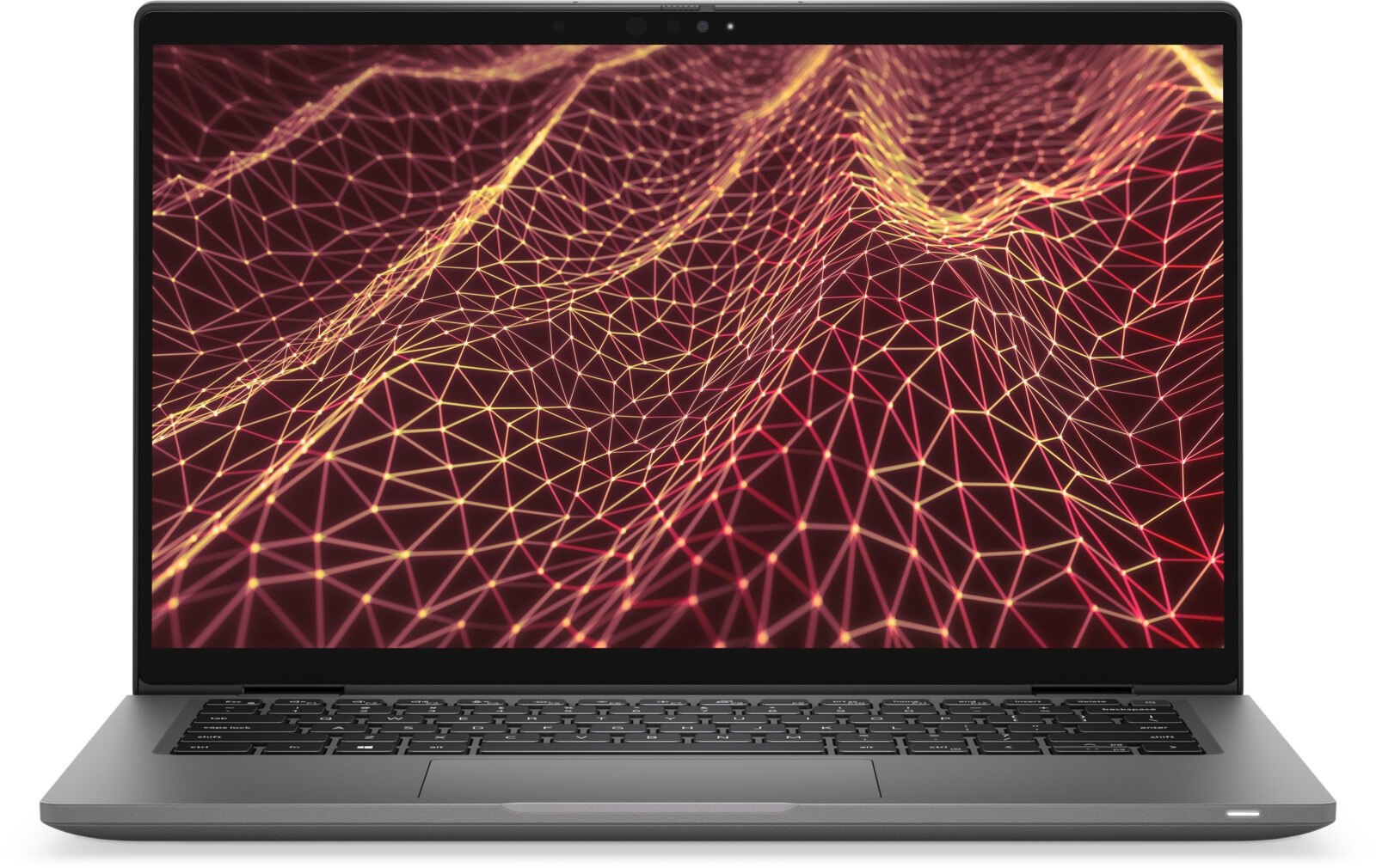 Dell Latitude 7430 – pohled zepředu s klávesnicí