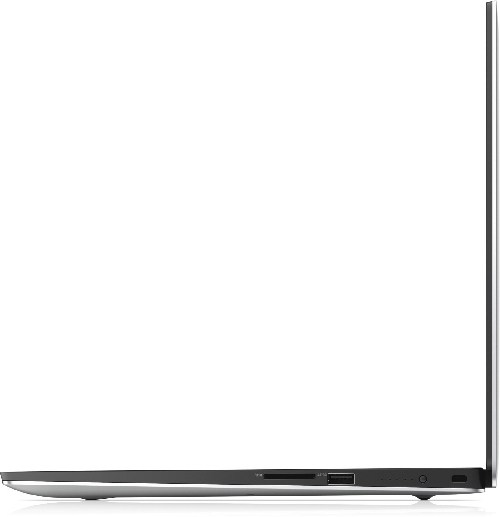 Dell Precision 5540 – boční pohled na porty