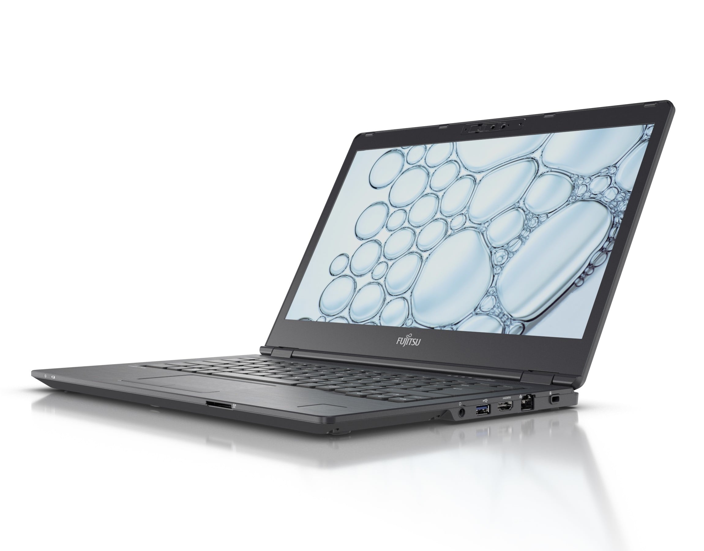 Fujitsu lifebook u7410 – pohled na notebook (produktová fotka)