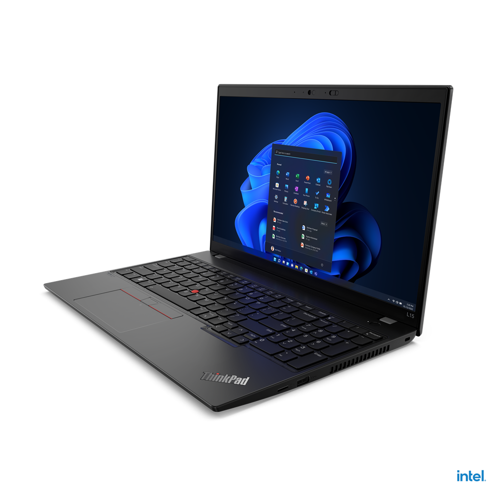 Lenovo ThinkPad L15 Gen 3 – boční pohled na notebook