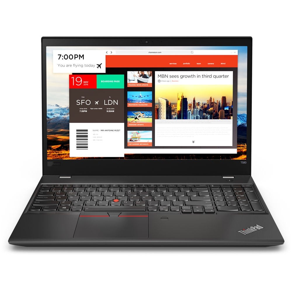 Lenovo thinkpad t580 – produktová fotografie