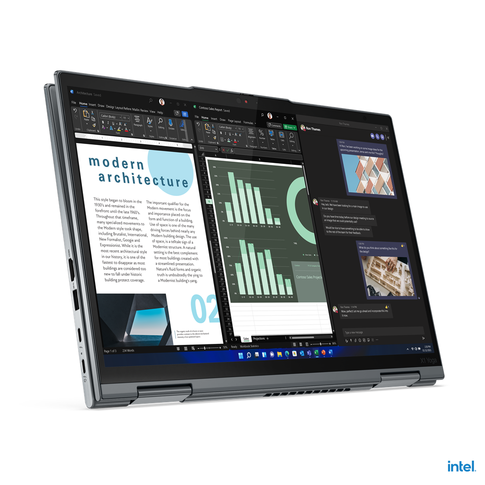 Lenovo thinkpad x1 yoga gen 7 – produktová fotografie