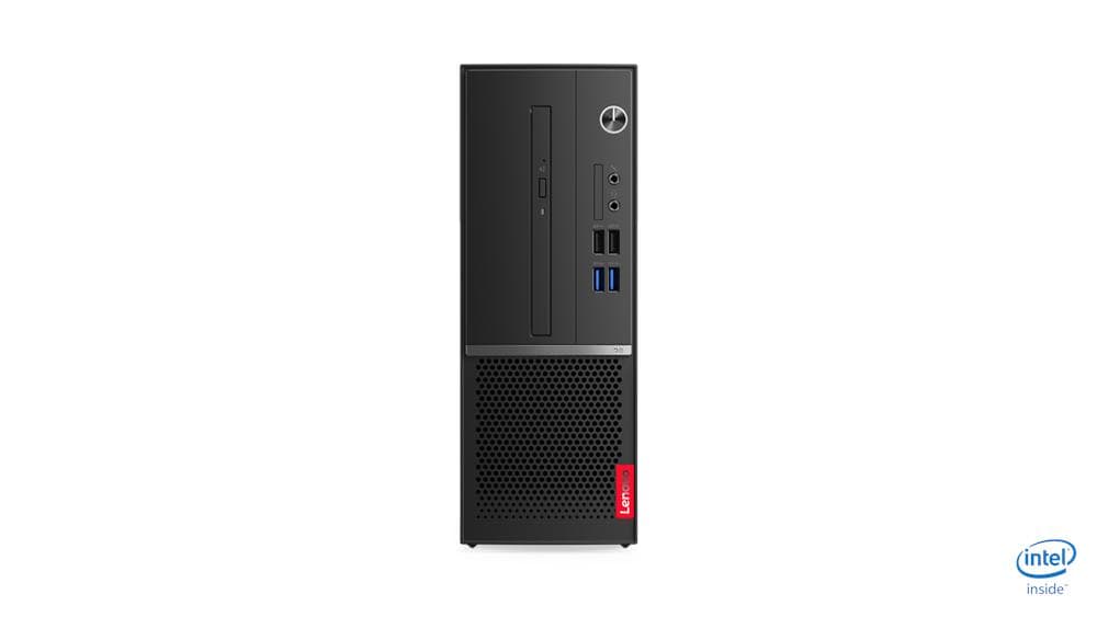 Lenovo V530s SFF -- čelní pohled s optickou mechanikou a předními porty