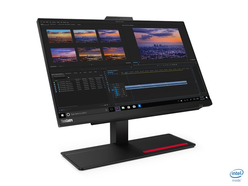 Lenovo ThinkCentre M90a All-in-One -- boční pohled
