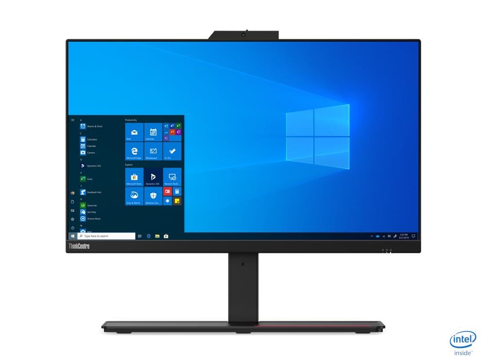 Lenovo ThinkCentre M90a All-in-One -- zadní panel s porty