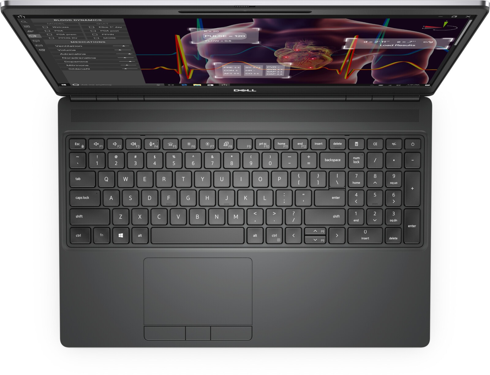 Pracovní stanice Dell Precision 7550 – i7-10850H, 32 GB, 512 GB SSD NVMe, Quadro T2000 Max-Q, FHD, Windows 11 Pro