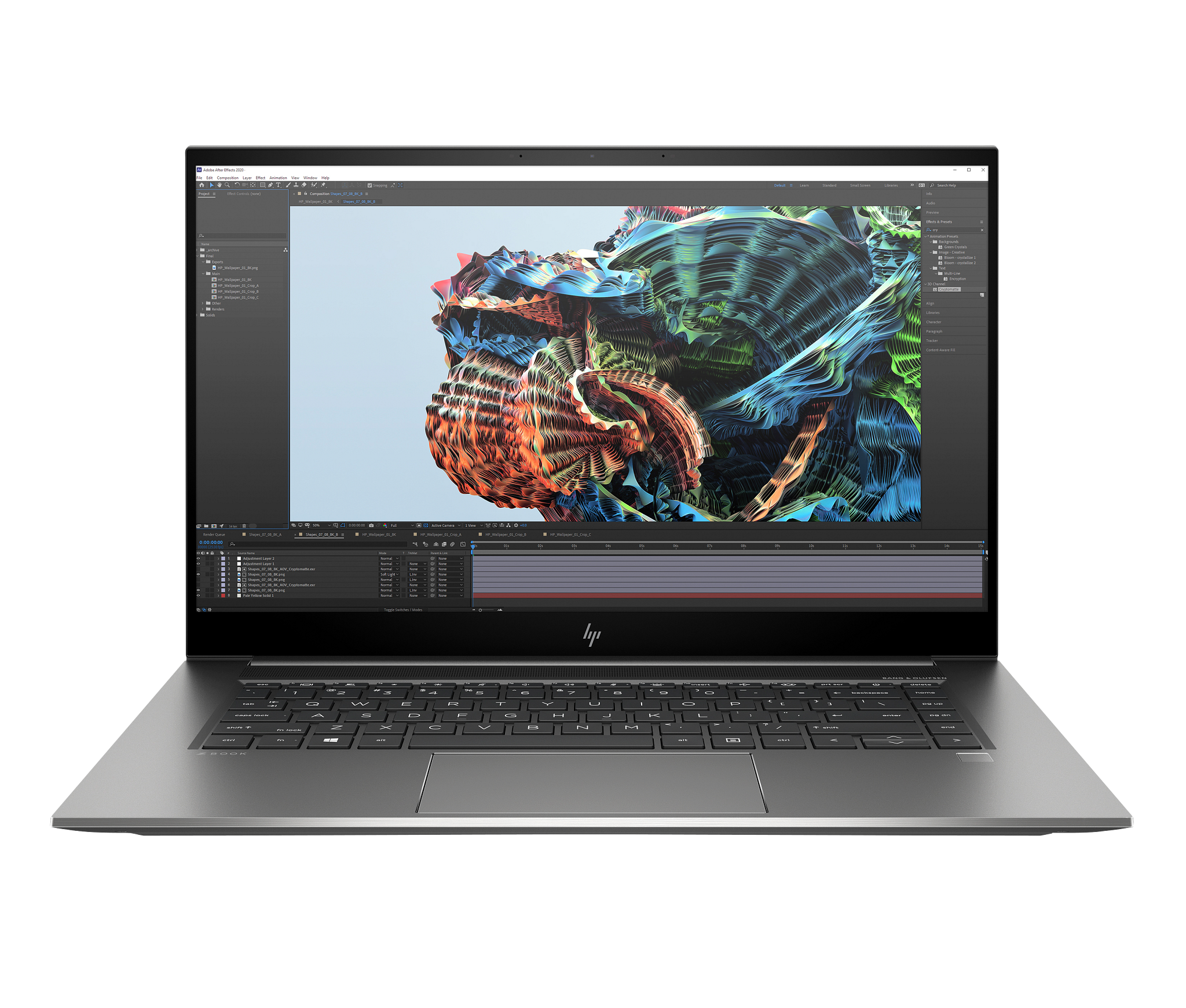 Pracovní stanice HP ZBook Studio 15 G8 – i7-11850H, 32 GB, 1 TB SSD NVMe, Rtx A2000, FHD, Windows 11 Pro