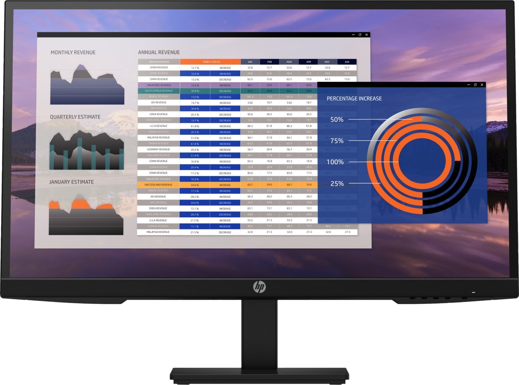 HP P27H G4 – 27" monitor