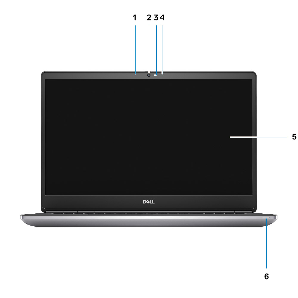 Pracovní stanice Dell Precision 7750 – i7-10750H, 16 GB, 512 GB SSD NVMe, Rtx 3000, FHD, Windows 11 Pro