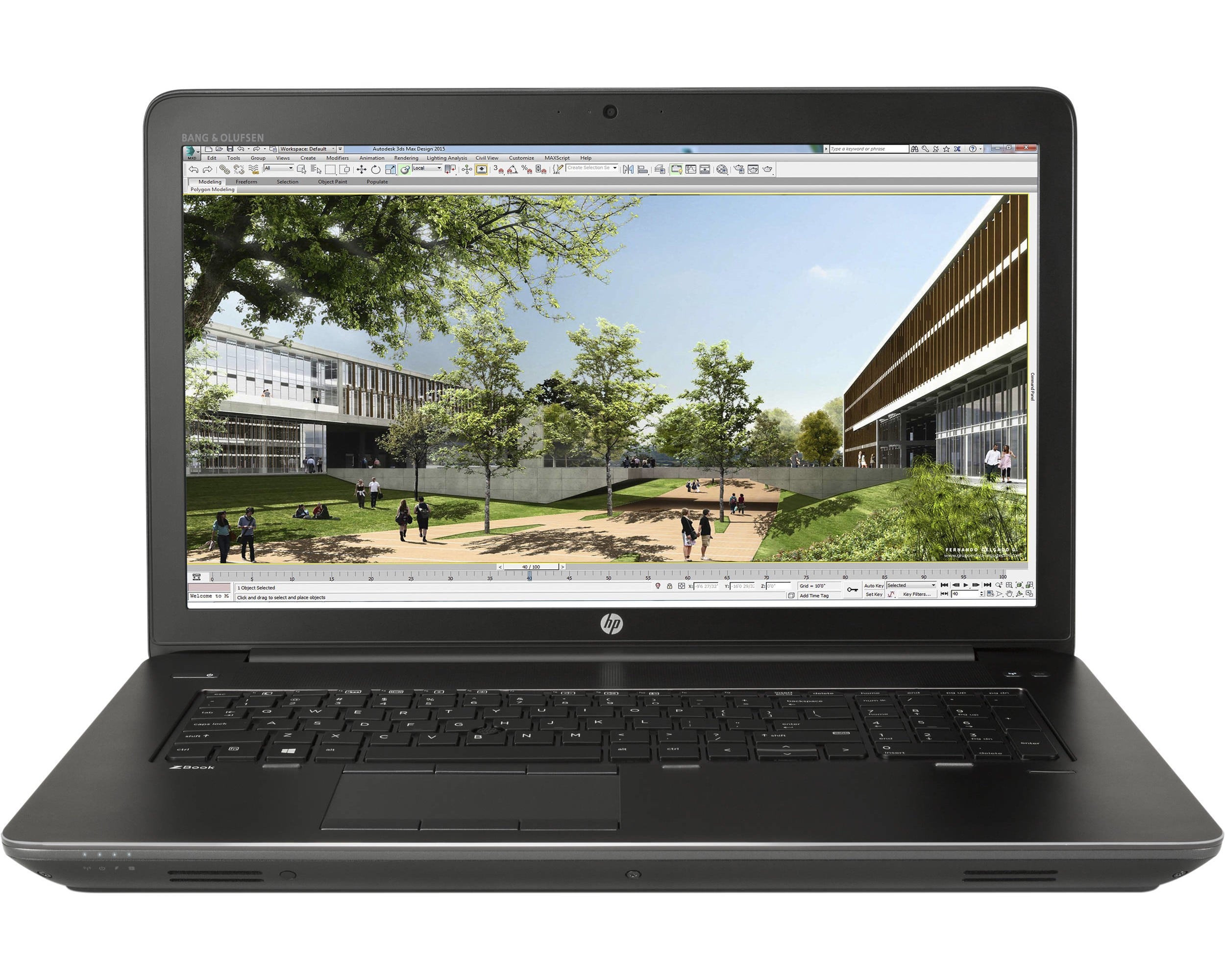 Pracovní stanice HP ZBook 17 G3 – i7-6820HQ, 16 GB, 1 TB HDD SATA, Quadro M3000M, FHD, Windows 10 Pro