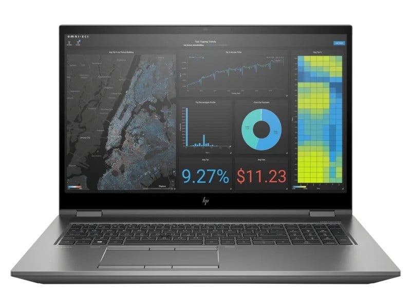 Pracovní stanice HP ZBook Fury 17 G7 – i7-10850H, 32 GB, 512 GB SSD NVMe, Rtx 5000, FHD, Windows 11 Pro