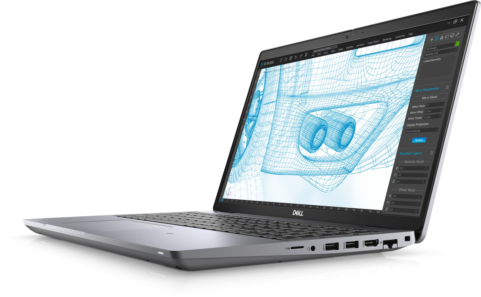 Pracovní stanice Dell Precision 3561 – i7-11850H, 32 GB, 256 GB SSD NVMe, Quadro T1200, FHD, Windows 11 Pro