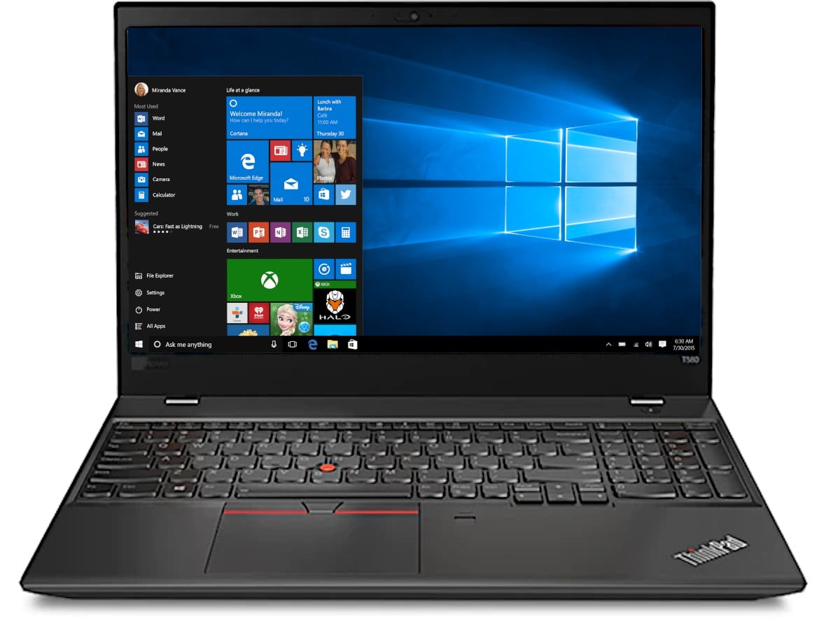 Notebook Lenovo ThinkPad T580 – i5-8250U, 8 GB, 256 GB SSD NVMe, FHD, Windows 11 Home