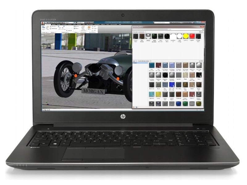 Pracovní stanice HP ZBook 15 G4 – i7-7700HQ, 32 GB, 256 GB SSD SATA, Radeon Pro Wx, FHD, Windows 10 Pro