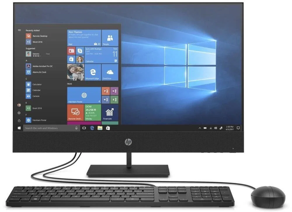 Počítač HP ProOne 440 G6 All-in-one – i3-10100, 8 GB, 256 GB SSD, Windows 11 Pro