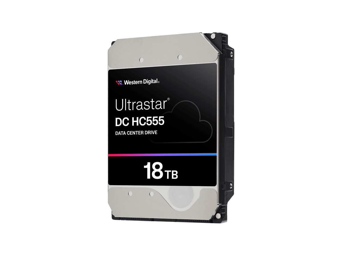 WD Ultrastar DC HC555 - pevný disk - Datové centrum - 18 TB - SAS 12Gb/s